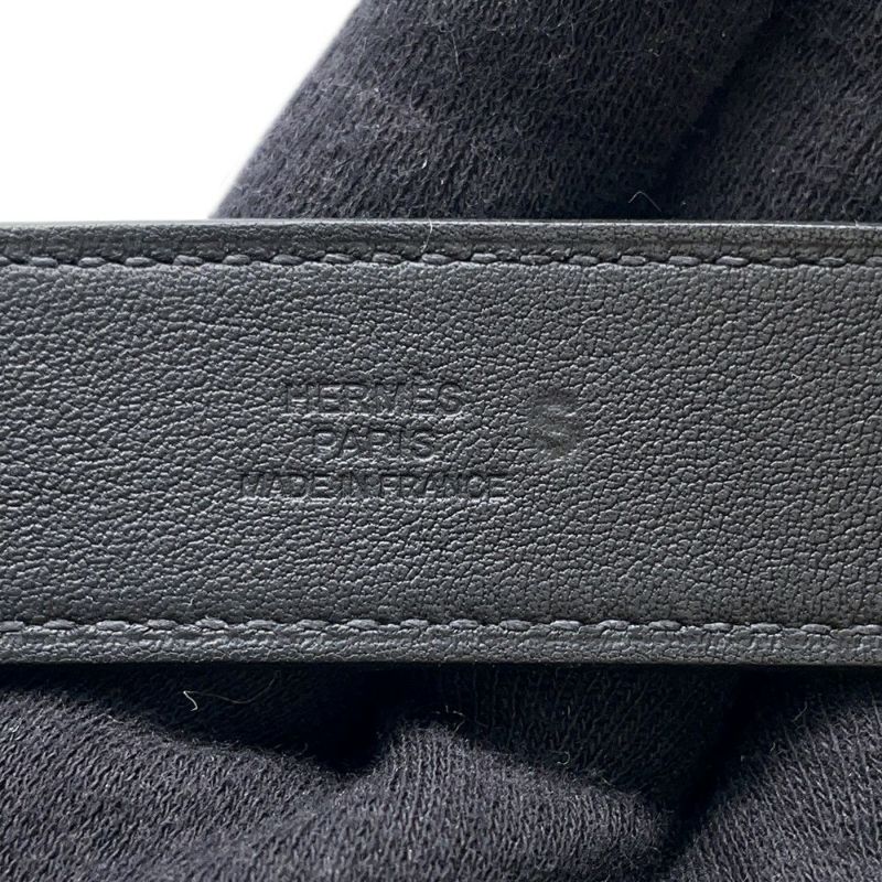 エルメス ブレスレット ケリーツイスト PM ブラック/ゴールド金具 スイフト B刻印 サイズT2 黒 ソルド品