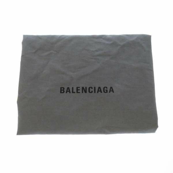バレンシアガ トートバッグ ネイビーカバスS ドット ポーチ付 339933 BALENCIAGA スモールサイズ バッグ カバ 白 黒