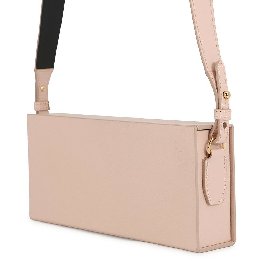 フェンディ ショルダーバッグ ボックス オリゾンタル ロゴ  レザー 8BT340 FEND 2wayショルダーバッグ