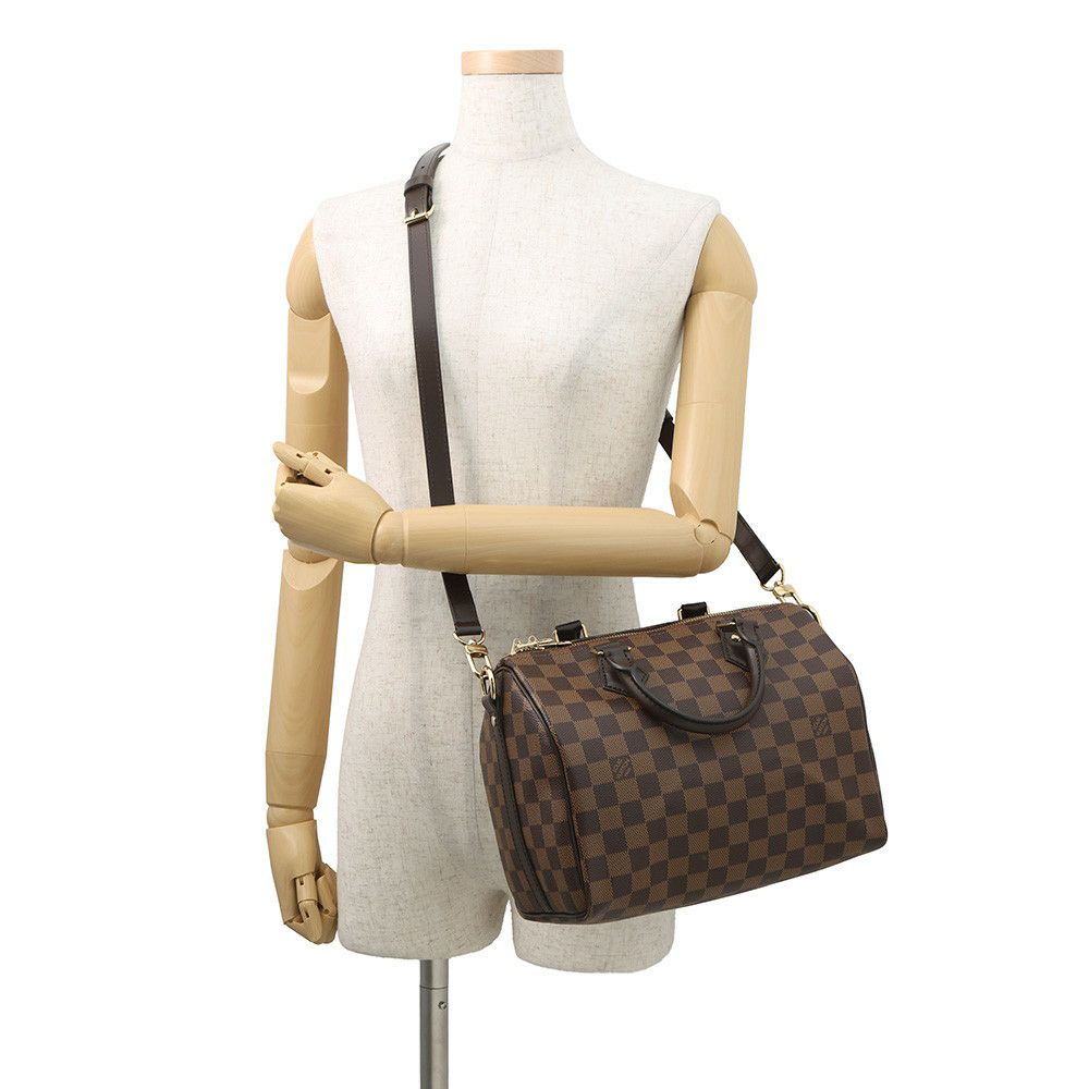 ルイヴィトン ハンドバッグ ダミエ・エベヌ スピーディ･バンドリエール 25 N40575 LOUIS VUITTON 2way ショルダーバッグ