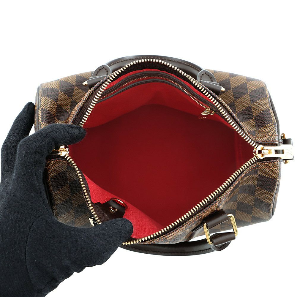 ルイヴィトン ハンドバッグ ダミエ・エベヌ スピーディ･バンドリエール 25 N40575 LOUIS VUITTON 2way ショルダーバッグ