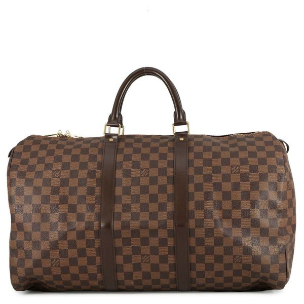 ルイヴィトン ボストンバッグ ダミエ・エベヌ キーポル 50 N41427 LOUIS VUITTON ヴィトン バッグ 旅行用バッグ トラベル