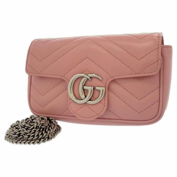 グッチ チェーンショルダーバッグ GGマーモント キルティング スーパーミニ 476433 GUCCI バッグ