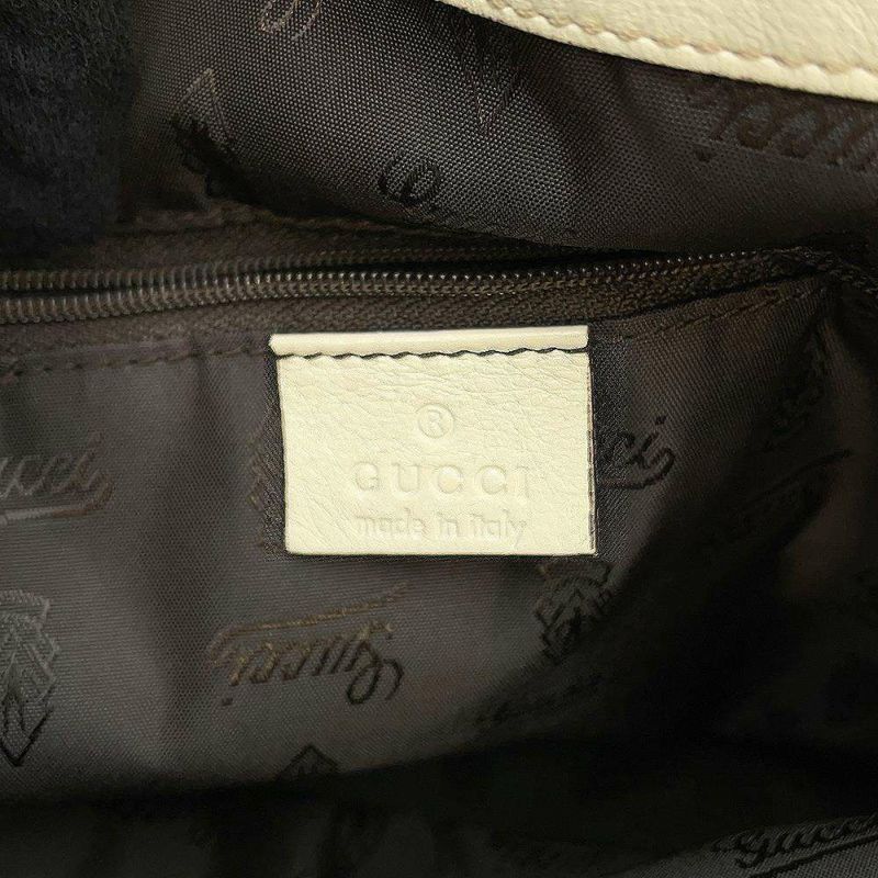 グッチ トートバッグ GGキャンバス トライベッカ タッセル キャンバス/レザー 211955 GUCCI 白