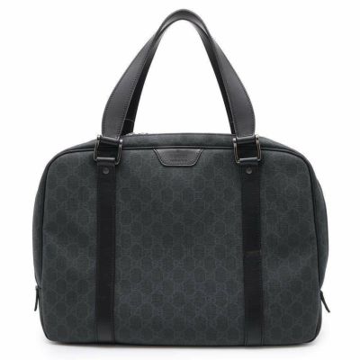 グッチ ビジネスバッグ GGスプリーム ブリーフケース PVC/レザー 322074 GUCCI ハンドバッグ 黒 キャリーオンバッグ 安心保証 |  中古・新品ブランド販売ギャラリーレア公式通販