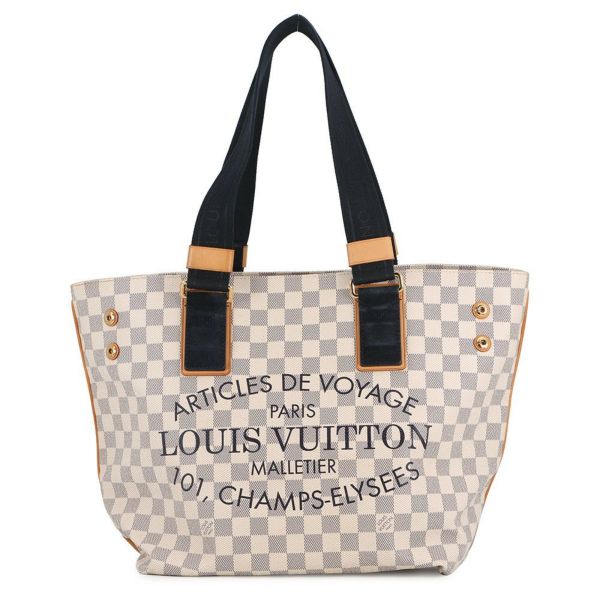 ルイヴィトン トートバッグ ダミエ・アズール プランソレイユ カバ PM N41179 LOUIS VUITTON ヴィトン バッグ