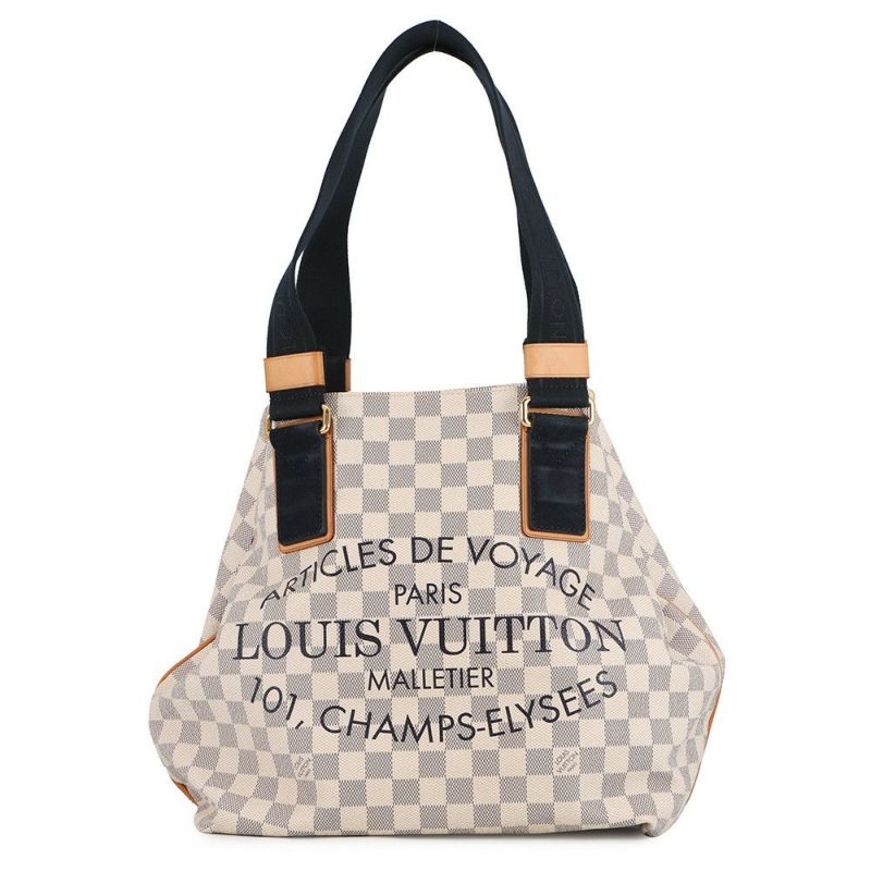 ルイヴィトン トートバッグ ダミエ・アズール プランソレイユ カバ PM N41179 LOUIS VUITTON ヴィトン バッグ