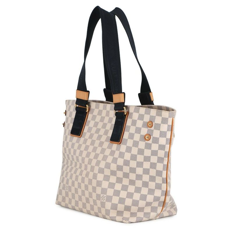 ルイヴィトン トートバッグ ダミエ・アズール プランソレイユ カバ PM N41179 LOUIS VUITTON ヴィトン バッグ