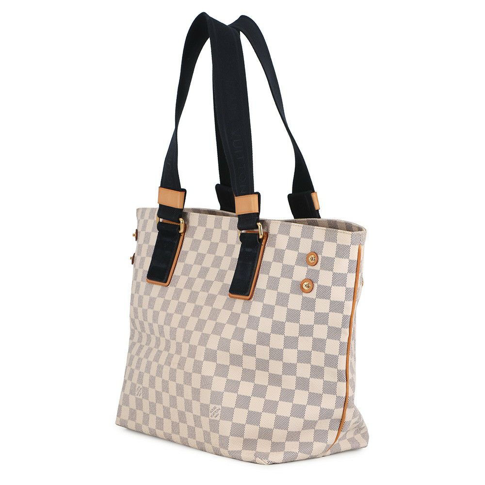 ルイヴィトン トートバッグ ダミエ・アズール プランソレイユ カバ PM N41179 LOUIS VUITTON ヴィトン バッグ