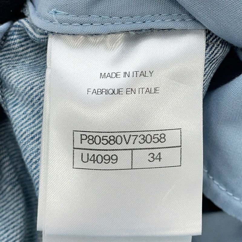 シャネル パンツ リボン デニム レディースサイズ34 P80580 CHANEL ボトムス