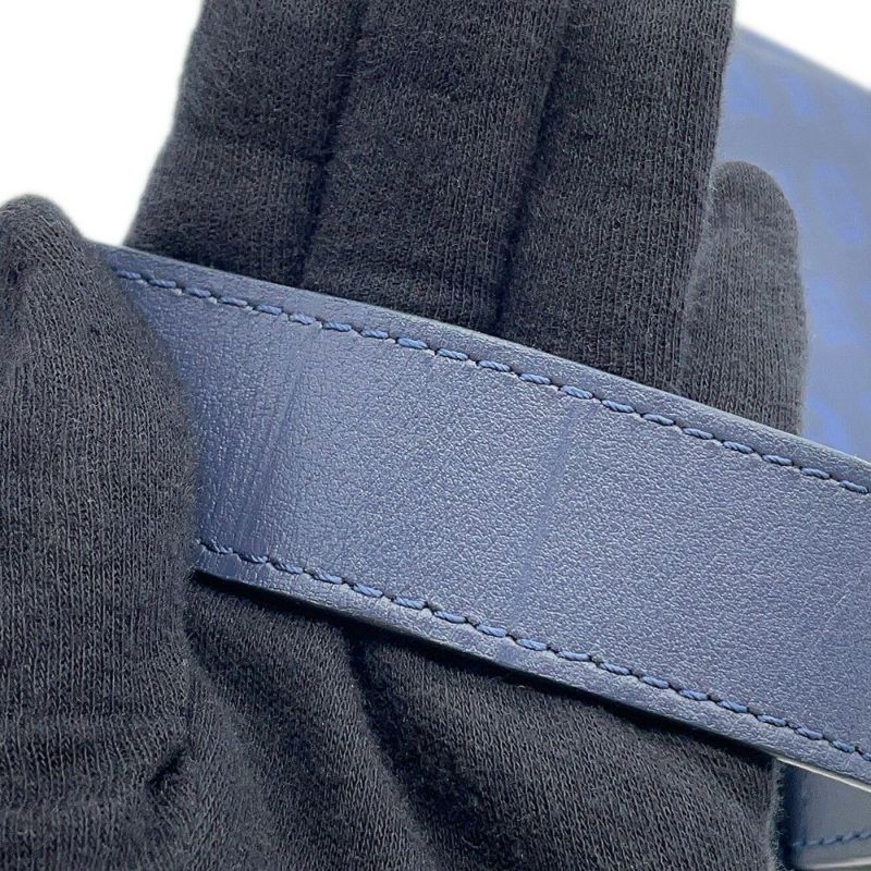 ルイヴィトン ボディバッグ モノグラム・シャドウ ディスカバリー・バムバッグPM M45729 ウエストバッグ 黒 ブラック