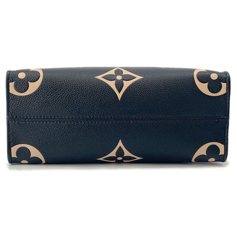 ルイヴィトン トートバッグ モノグラム・アンプラント オンザゴーPM M45659 2wayショルダーバッグ 黒 ブラック