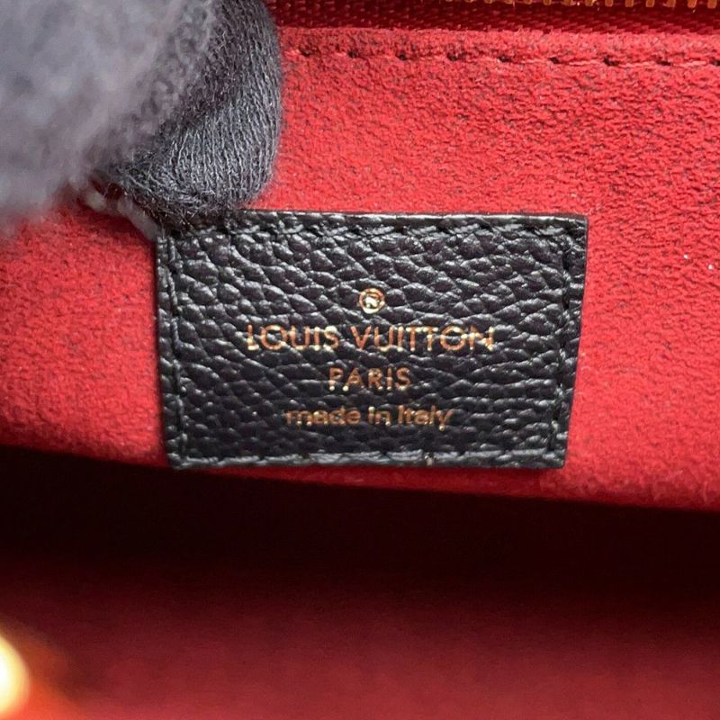 ルイヴィトン トートバッグ モノグラム・アンプラント オンザゴーPM M45659 2wayショルダーバッグ 黒 ブラック