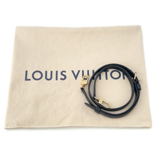 ルイヴィトン トートバッグ モノグラム・アンプラント オンザゴーPM M45659 2wayショルダーバッグ 黒 ブラック