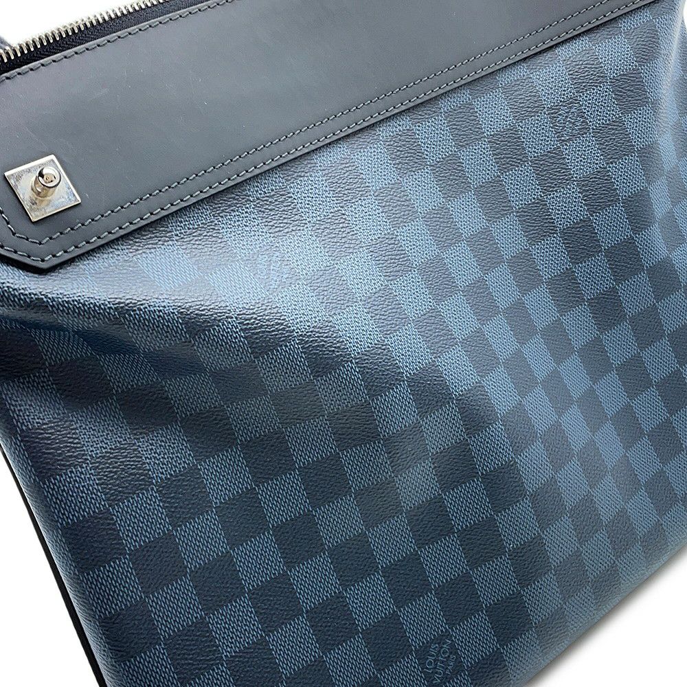 ルイヴィトン ショルダーバッグ ダミエ・コバルト メッセンジャー・グリニッジ N41348 LOUIS VUITTON ブラック 黒