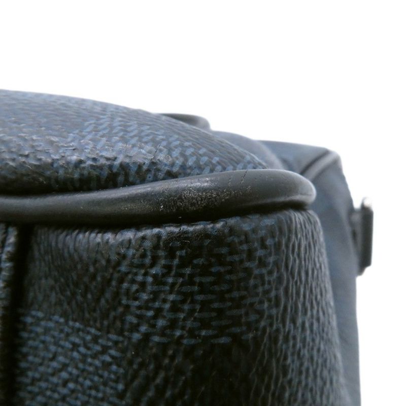 ルイヴィトン ビジネスバッグ ダミエ・コバルト ポルトドキュマン・ビジネス N41347 ヴィトン バッグ 2way ショルダー 黒 ブラック