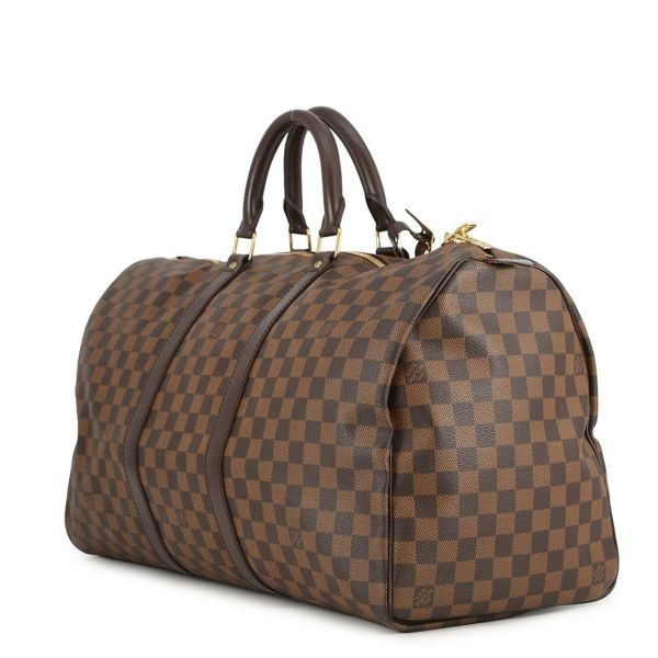 ルイヴィトン ボストンバッグ ダミエ・エベヌ キーポル 50 N41427 LOUIS VUITTON ヴィトン バッグ 旅行用バッグ トラベル