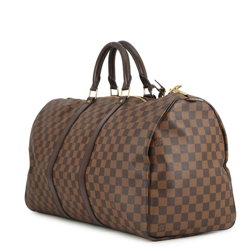 ルイヴィトン ボストンバッグ ダミエ・エベヌ キーポル 50 N41427 LOUIS VUITTON ヴィトン バッグ 旅行用バッグ トラベル