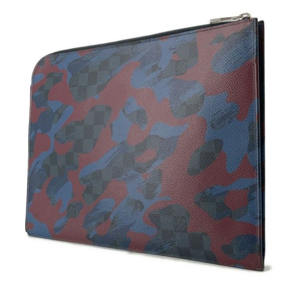 ルイヴィトン クラッチバッグ ダミエ・コバルト ポシェット・ジュール GM N63292 迷彩 カモフラージュ ブラック 黒