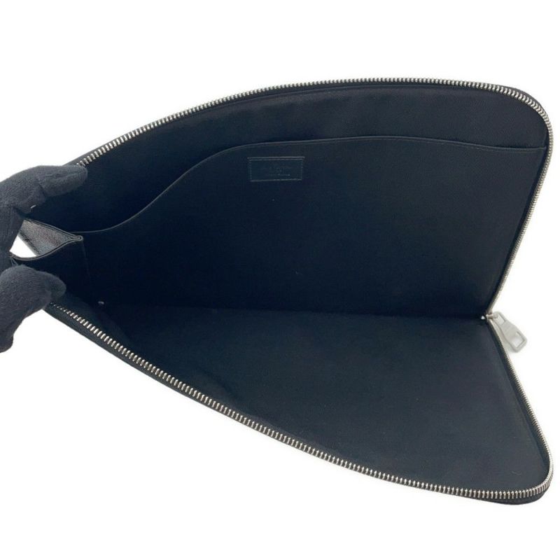 ルイヴィトン クラッチバッグ ダミエ・コバルト ポシェット・ジュール GM N63292 迷彩 カモフラージュ ブラック 黒