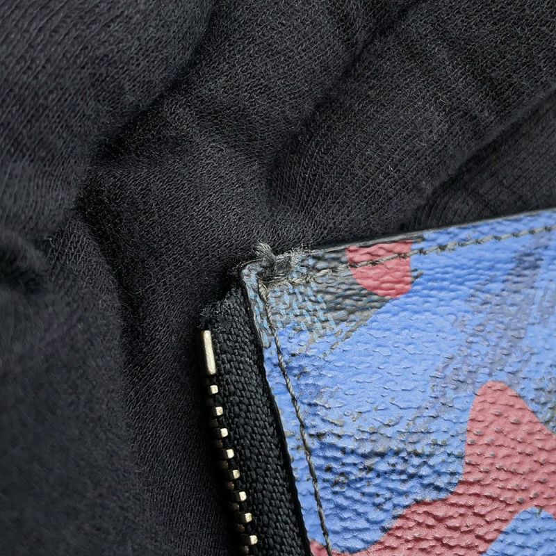 ルイヴィトン クラッチバッグ ダミエ・コバルト ポシェット・ジュール GM N63292 迷彩 カモフラージュ ブラック 黒