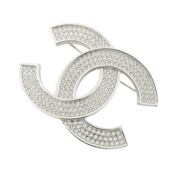 シャネル ブローチ ココマーク ラインストーン B25C CHANEL アクセサリー