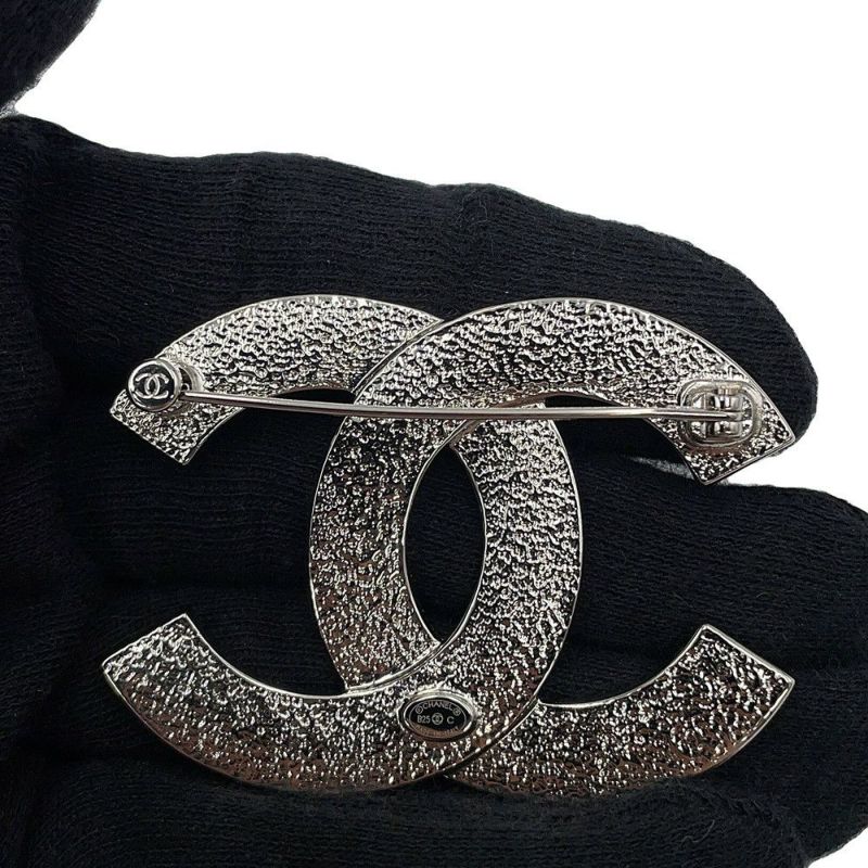 シャネル ブローチ ココマーク ラインストーン B25C CHANEL アクセサリー