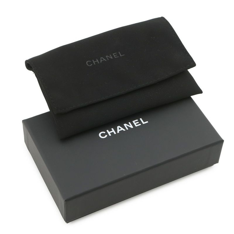 シャネル コインケース マトラッセ クラシック フラップ ココマーク キャビアスキン AP4096 CHANEL 財布 黒