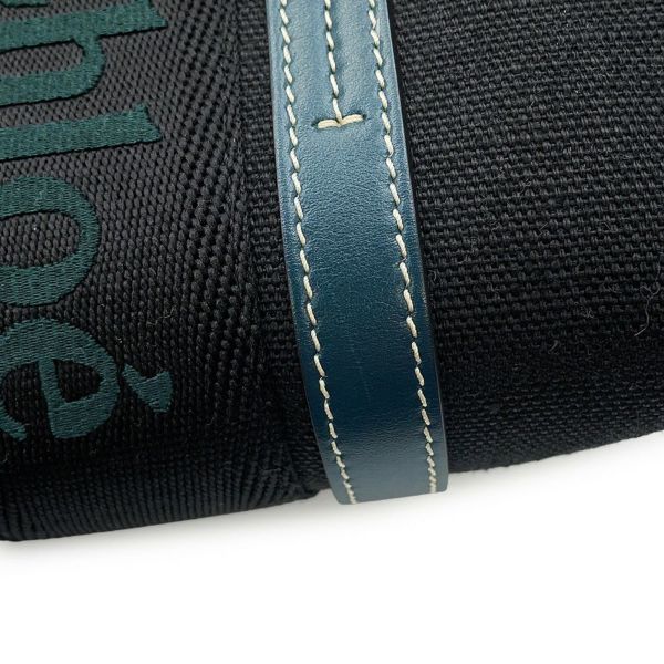 クロエ トートバッグ ウッディ ミディアム キャンバス CHC22WS383 Chloe 黒