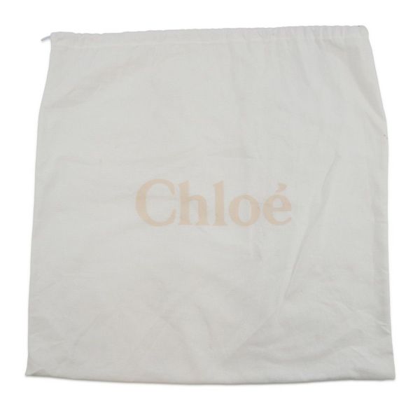 クロエ トートバッグ ウッディ ミディアム キャンバス CHC22WS383 Chloe 黒