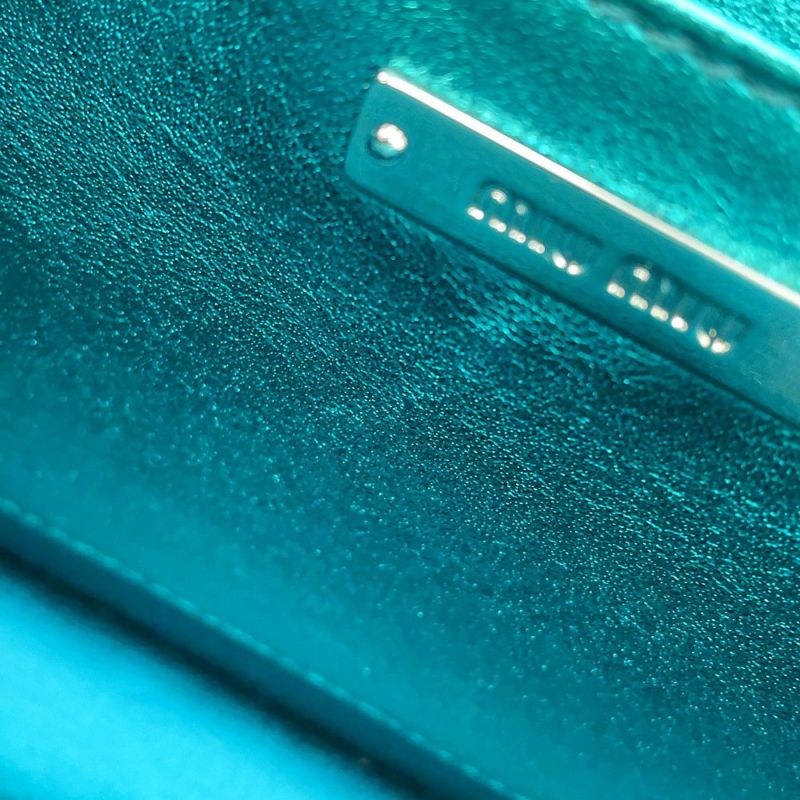 ミュウミュウ ハンドバッグ スパンコール レザー 5BD115 MIUMIU 2way