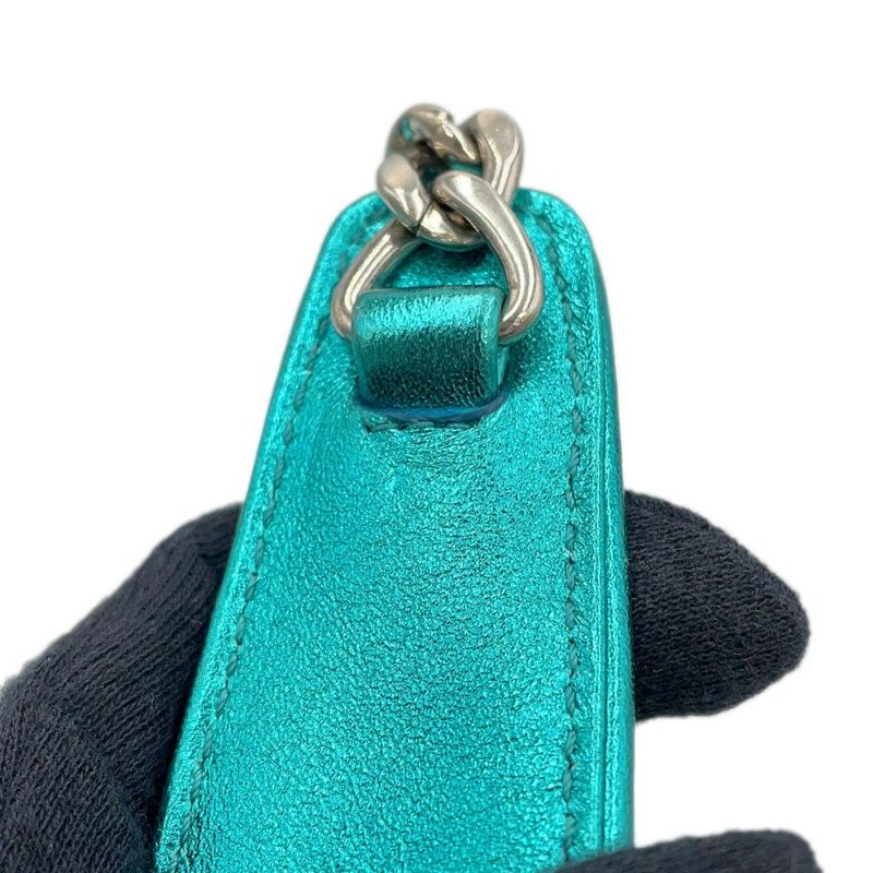 ミュウミュウ ハンドバッグ スパンコール レザー 5BD115 MIUMIU 2way