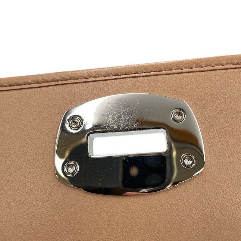 ミュウミュウ チェーンショルダーバッグ マテラッセ クリスタル レザー 5BP044 MIUMIU