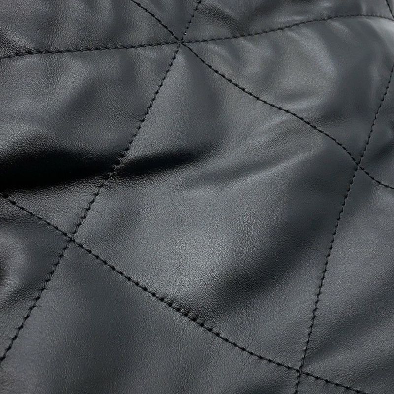 シャネル ハンドバッグ CHANEL 22 ミニ ココマーク シャイニーカーフレザー AS3980 CHANEL 2wayショルダーバッグ 黒