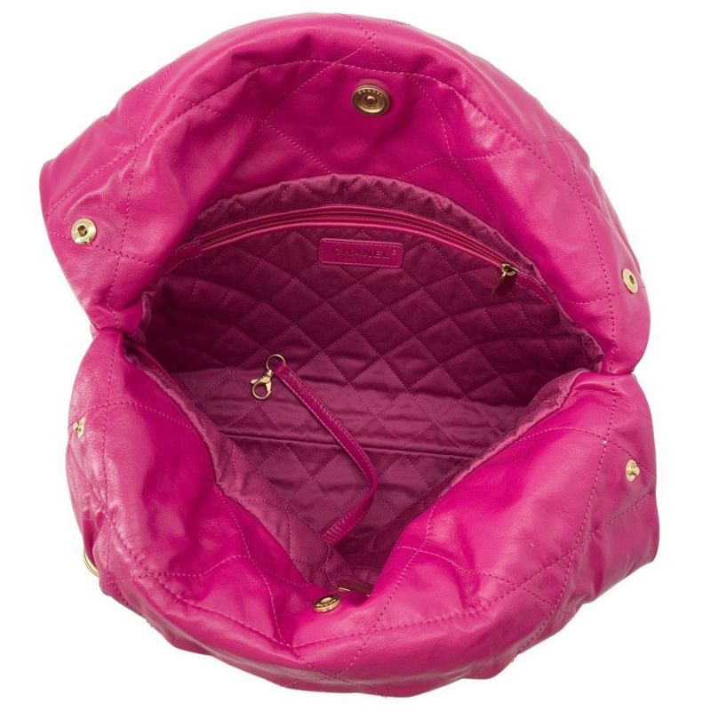 シャネル ハンドバッグ CHANEL 22 マトラッセ スモール シャイニーカーフレザー AS3260 ポーチ付き