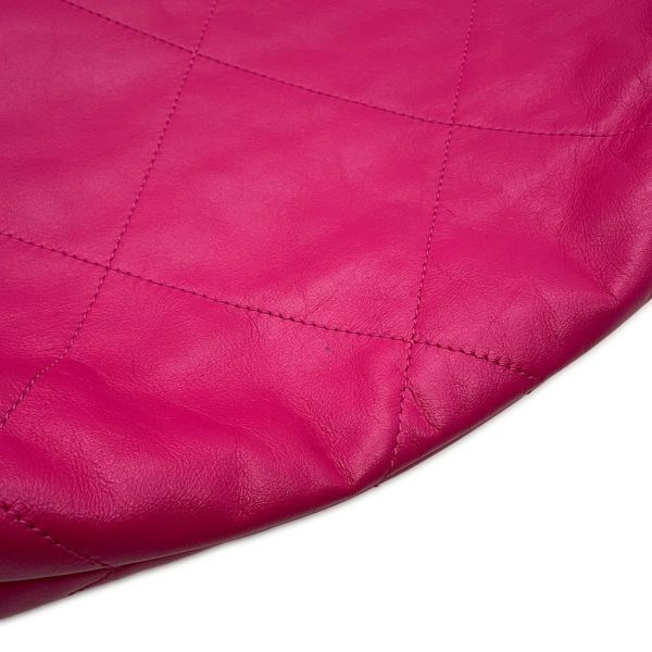 シャネル ハンドバッグ CHANEL 22 マトラッセ スモール シャイニーカーフレザー AS3260 ポーチ付き