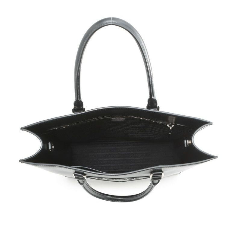 プラダ トートバッグ トライアングル ロゴ 1BA332 PRADA 2way 黒