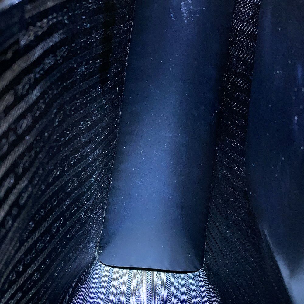 プラダ トートバッグ トライアングル ロゴ 1BA332 PRADA 2way 黒