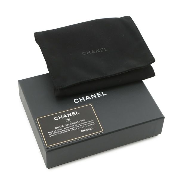 シャネル 三つ折り財布 マトラッセ ココマーク スモール フラップ ウォレット キャビアスキン AP0712 CHANEL 財布 黒
