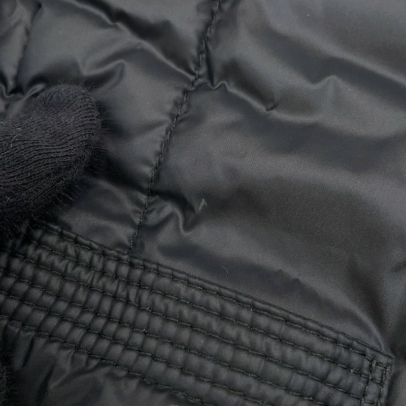 シャネル ダウンジャケット ココボタン ノーカラー キルティング レディースサイズ36 P46944 CHANEL 黒