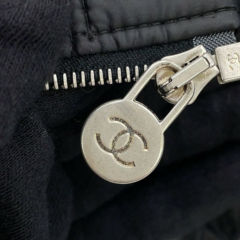 シャネル ダウンジャケット ココボタン ノーカラー キルティング レディースサイズ36 P46944 CHANEL 黒