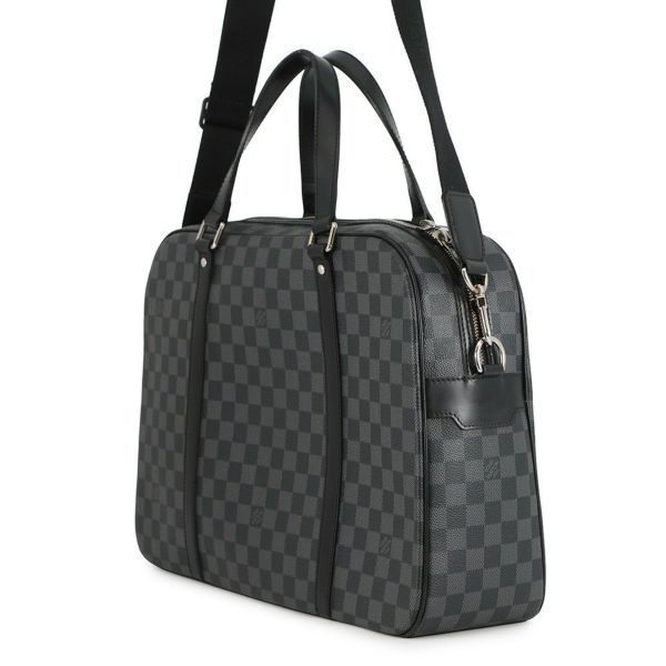 ルイヴィトン ビジネスバッグ ダミエ・グラフィット ヨーン N48118 ヴィトン バッグ 書類バッグ ブリーフケース メンズ 黒 ブラック