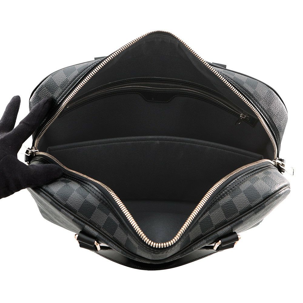 ルイヴィトン ビジネスバッグ ダミエ・グラフィット ヨーン N48118 ヴィトン バッグ 書類バッグ ブリーフケース メンズ 黒 ブラック