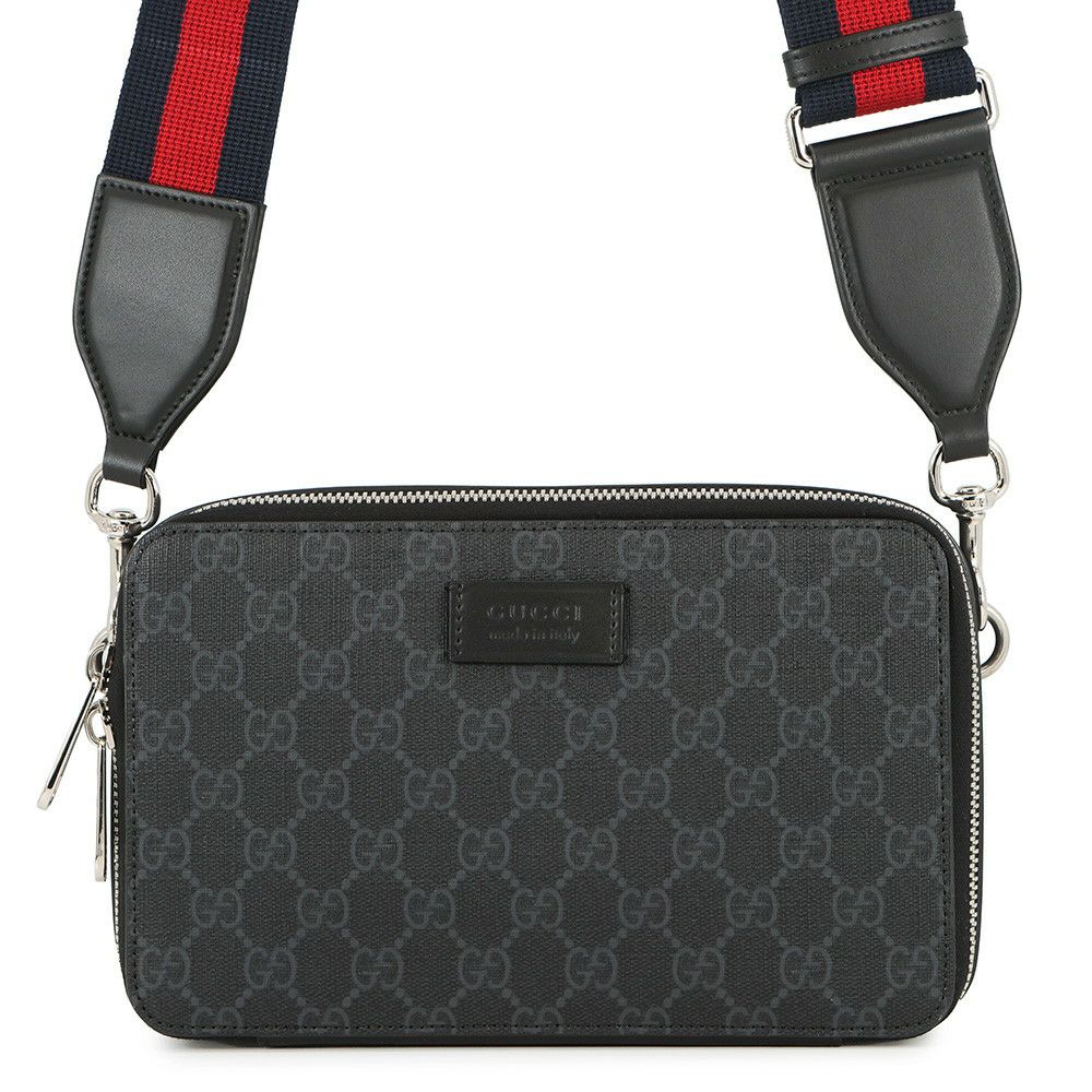 グッチ ショルダーバッグ ミニ GGスプリーム 774161 GUCCI 黒