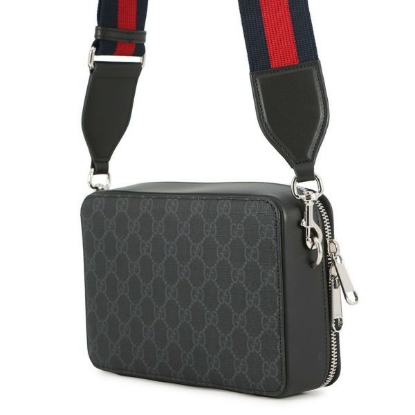 グッチ ショルダーバッグ ミニ GGスプリーム 774161 GUCCI 黒