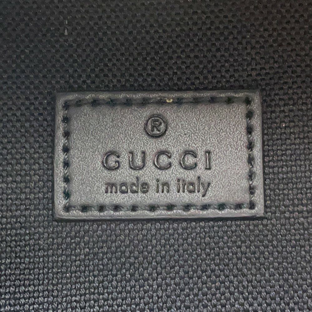 グッチ リュック GGブラック GGスプリーム/レザー 771158 GUCCI バッグ バックパック 黒