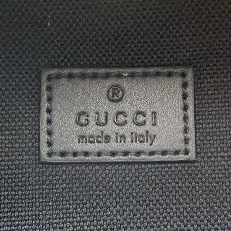 グッチ リュック GGブラック GGスプリーム/レザー 771158 GUCCI バッグ バックパック 黒