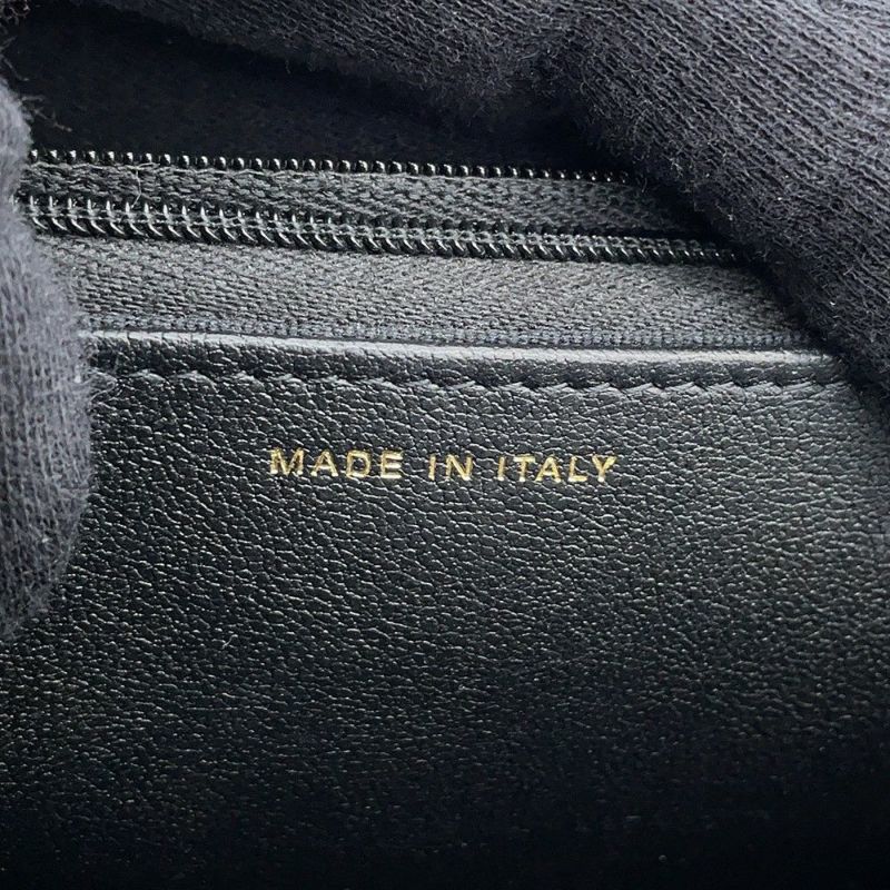 シャネル チェーンウォレット マトラッセ ココマーク ハートチェーン ラムスキン AP3201 CHANEL 黒