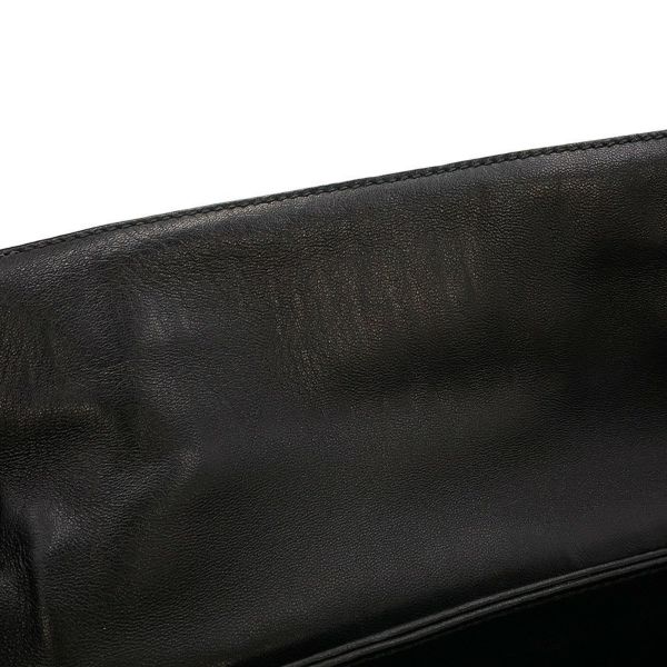 ミュウミュウ ショルダーバッグ マテラッセ クラッチ レザー RP0385 MIUMIU 2wayクラッチバッグ 黒