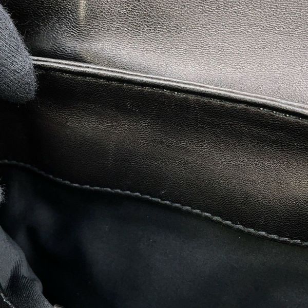 ミュウミュウ ショルダーバッグ マテラッセ クラッチ レザー RP0385 MIUMIU 2wayクラッチバッグ 黒